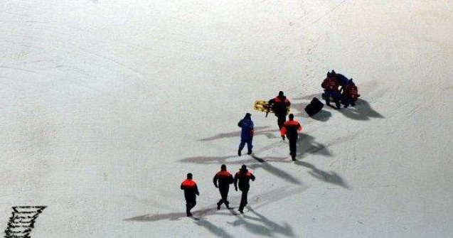  Jo foto  Accident la Soci! Un saritor cu schiurile a cazut