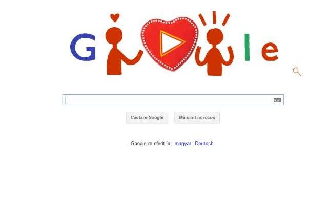 Google sarbatoreste Valentine&#39;s day intr-un mod special