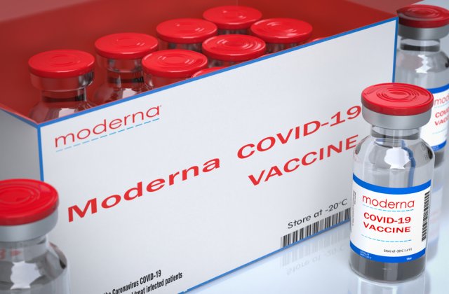 Un lot de 177.700 de doze de vaccin Moderna a ajuns în România