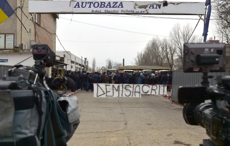 A cincea zi de grevă ilegală a angajaților STB