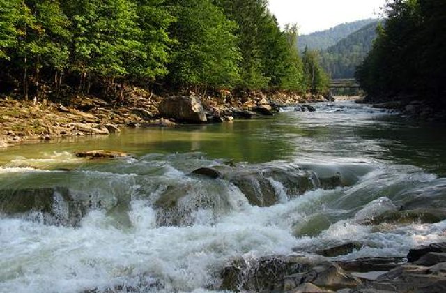 Prutul a atins cota de pericol la Oancea