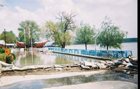 Dunarea si-a reluat cresterea