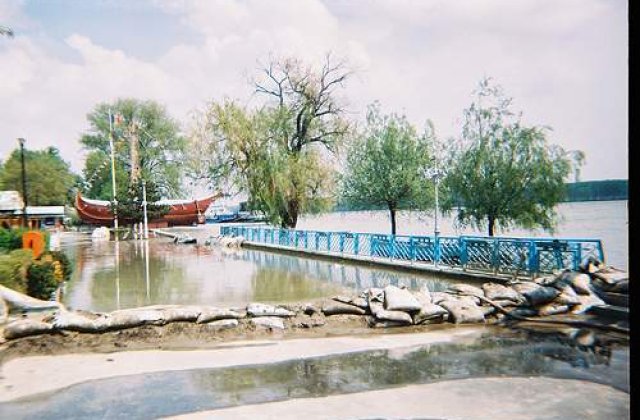 Dunarea si-a reluat cresterea