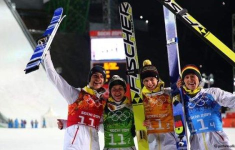  Jo  Germania, campioana olimpica la sarituri cu schiurile