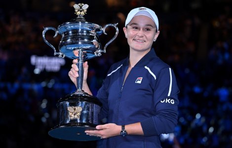 Tenismena Ashleigh Barty a câștigat pentru prima oară Australian Open