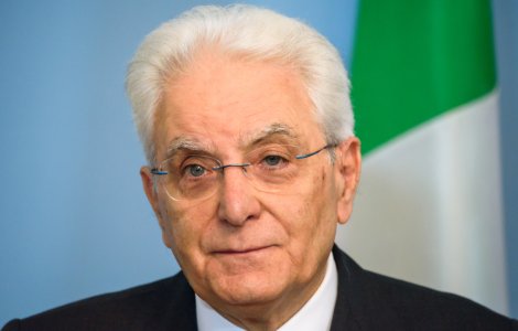 Sergio Mattarella a fost reales președintele Italiei pentru al doilea mandat