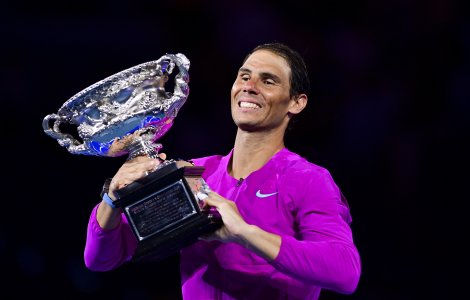Rafael Nadal a câștigat Australian Open. Tenismenul a devenit primul jucător din lume cu 21 de titluri majore