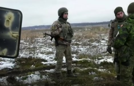 VIDEO Canada și-a deplasat trupele militare în vestul Ucrainei