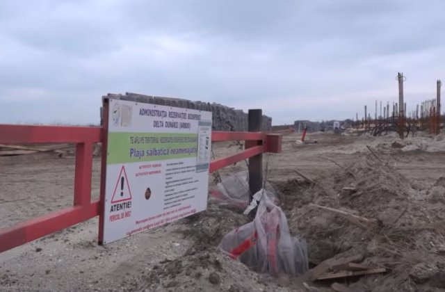 Adio, plaja sălbatică de la Corbu. Din această vară, colțul de rai va fi invadat de vile 