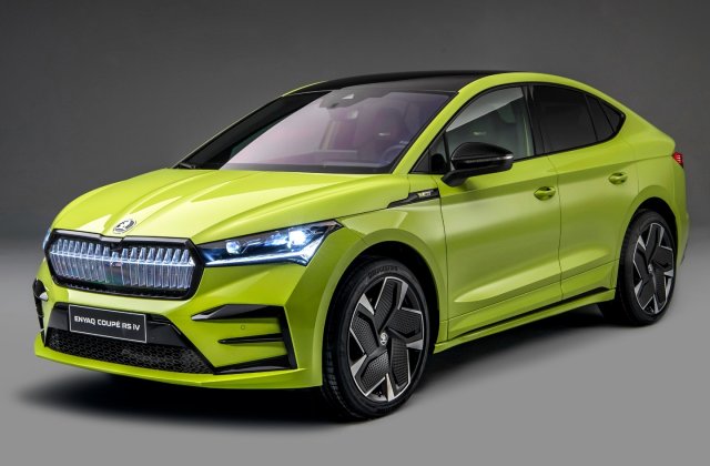 Skoda prezintă noul Enyaq Coupe: sistem multimedia nou și versiune RS cu 299 CP 
