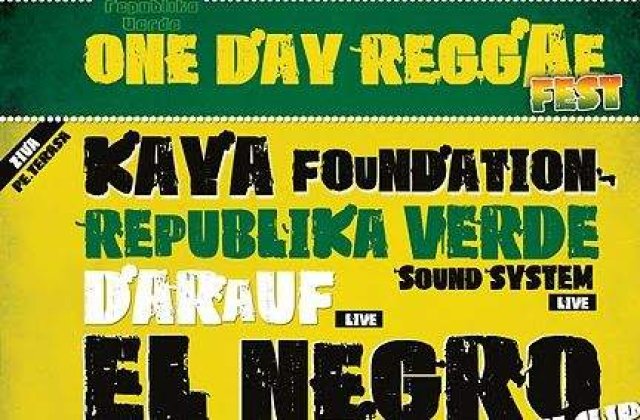 One Day Reggae Fest 2010: 12 ore de muzica non stop!