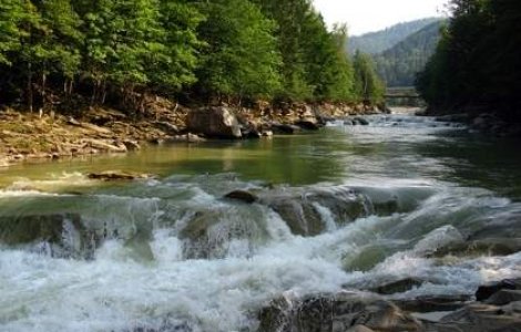 Un dig al raului Elan, afluent al Prutului, s-a spart, in judetul Vaslui