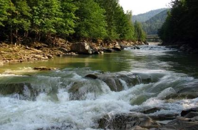 Un dig al raului Elan, afluent al Prutului, s-a spart, in judetul Vaslui