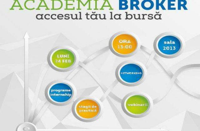 Broker Cluj lanseaza Academia Broker, un program educational pentru tinerii investitori