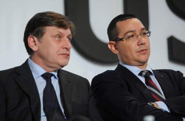 Destramarea USL, iminenta! Ponta: Antonescu va candida la Presedintie din partea OPOZITIEI