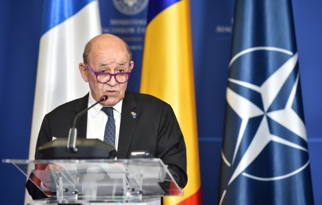 Le Drian: Nu se poate spune că prezența militară în România este o provocare; răspundem la angajamentele pe care trebuie să le onorăm