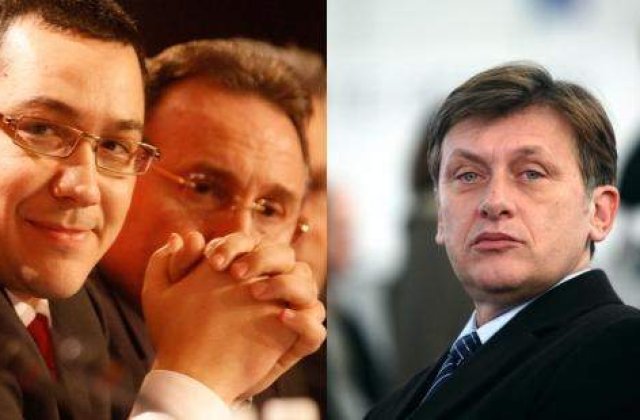Cearta ia amploare: Antonescu si Ponta isi spala rufele in public