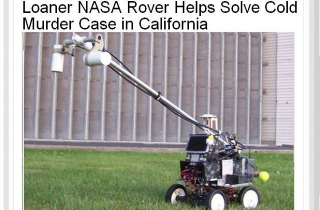 Un robot NASA a rezolvat o crima veche de 19 ani