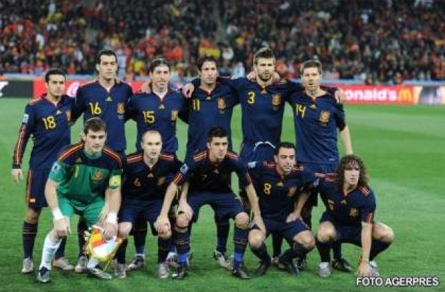 Spania, favorita sa castige si Euro 2012