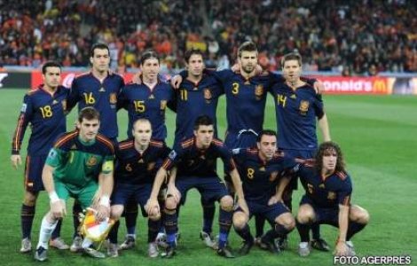 Spania, favorita sa castige si Euro 2012