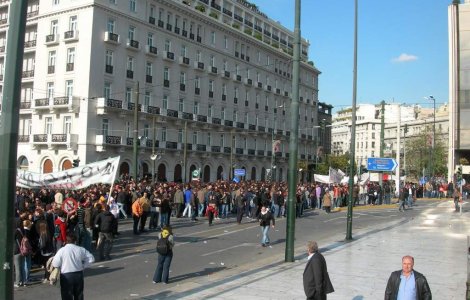 O noua greva generala in Grecia