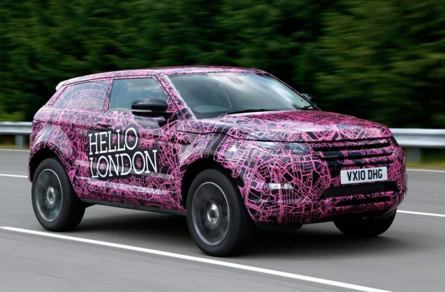 Noul Range Rover Evoque incepe ultima serie de teste. Camuflat pentru publicitate