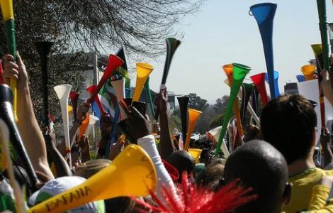 Vuvuzelele, interzise in Liga I