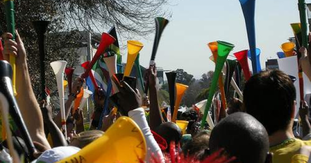 Vuvuzelele, interzise in Liga I