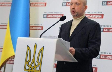 Oleksandr Turcinov, numit presedinte interimar al Ucrainei