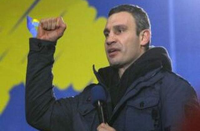 Vitali Kliciko candideaza la alegerile prezidentiale din Ucraina