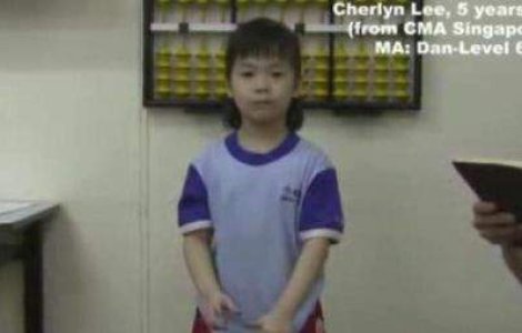  Video  La 5 ani, geniu in aritmetica