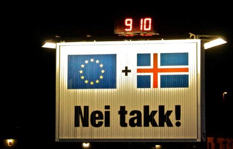 Mai mult de 32.000 de islandezi doresc aderarea tarii lor la UE
