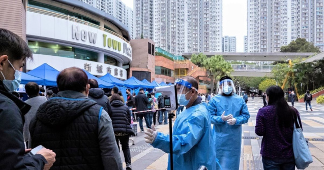 Sistemul de sănătate din Hong Kong, lovit de valul de contaminări cu Omicron