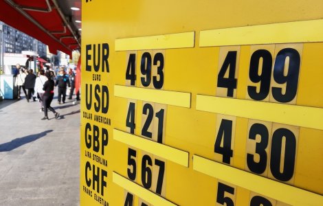 Leul s-a depreciat în fața principalelor valute. Ce curs a stabilit BNR pentru astăzi
