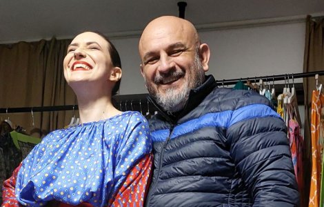 Dana Istrate, prezentatoarea Metropola TV, într-un concept artistic creat special de Ziua Îndrăgostiților de Alin Gălăţescu