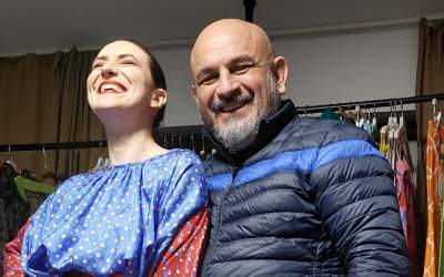 Dana Istrate, prezentatoarea...