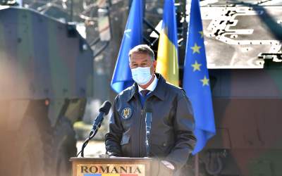 Klaus Iohannis - miercuri, la...