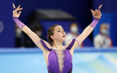 Patinatoarea Kamila Valieva a...