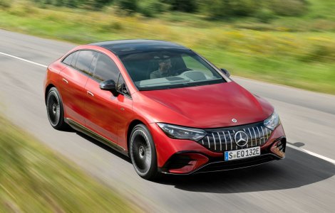 Noul Mercedes-AMG EQE debutează cu până la 687 CP și 533 kilometri autonomie