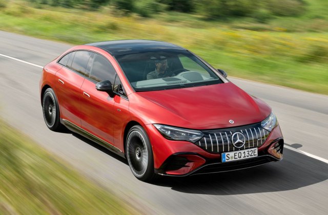 Noul Mercedes-AMG EQE debutează cu p&acirc;nă la 687 CP și 533 kilometri autonomie