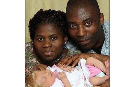 Un cuplu din Africa are un copil alb!