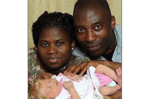 Un cuplu din Africa are un copil alb!