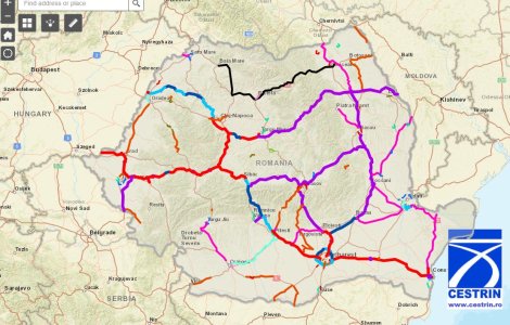 Statul român vrea să facă propria hartă a drumurilor noastre toate. Scopul aplicației