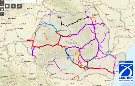 Statul român vrea să facă propria hartă a drumurilor noastre toate. Scopul aplicației