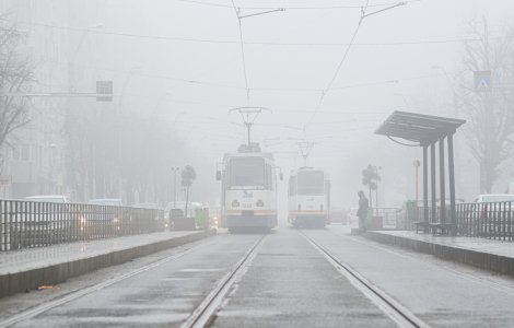 Infotrafic: Ceață pe mai multe artere din țară, în această dimineață