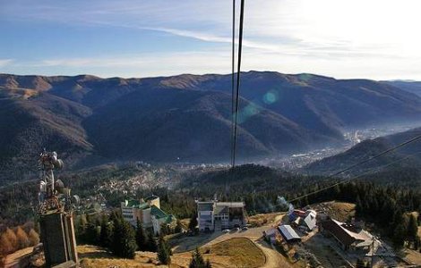 Traficul rutier se desfasoara cu dificultate pe DN1, in zona Sinaia - Busteni