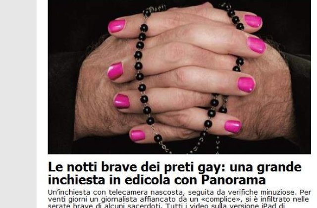 Preoti catolici filmati in timpul unor partide de sex cu homosexuali
