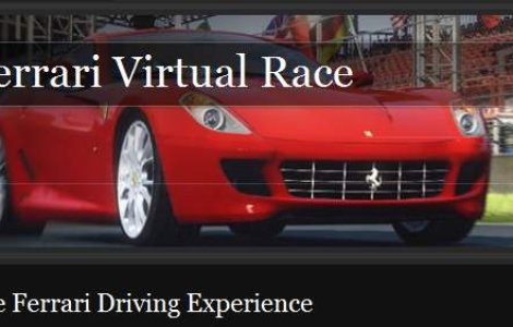 S-a lansat simulatorul de curse Ferrari Virtual Race