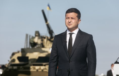 Zelenski îndeamnă ucrainenii să doneze sânge și să se alăture apărării țării