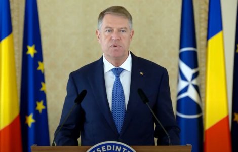 VIDEO Klaus Iohannis, declarații în contextul invaziei rusești în Ucraina: „Se impune consolidarea consistentă a Flancului Estic”
